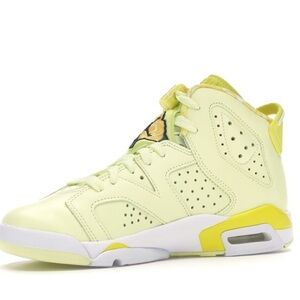 Jordan 6 Retro Dynamic Yellow Floral (GS) 4Y nwt